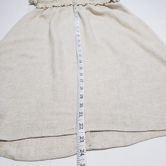 Monteau Los Angeles Rayon/Linen Blend Dress (M) - Picture 5 of 8